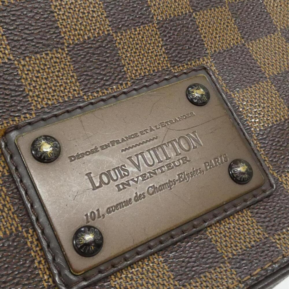LOUIS VUITTON Authentic Brown Damier Shoulder Bag - Picture 5 of 9